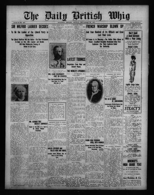 Daily British Whig (1850), 25 Sep 1911