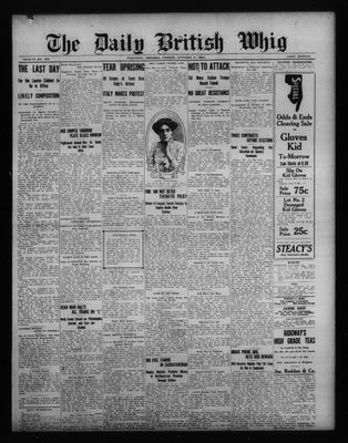 Daily British Whig (1850), 6 Oct 1911