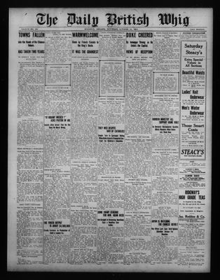 Daily British Whig (1850), 14 Oct 1911