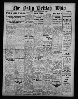 Daily British Whig (1850), 16 Oct 1911