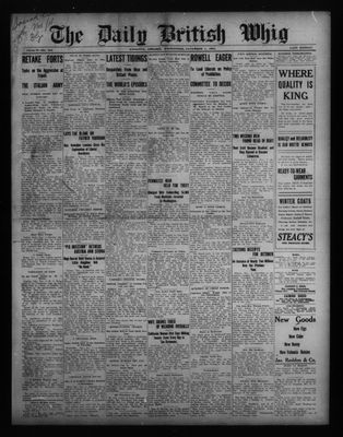 Daily British Whig (1850), 1 Nov 1911