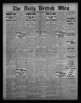 Daily British Whig (1850), 2 Nov 1911