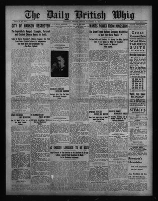 Daily British Whig (1850), 10 Nov 1911