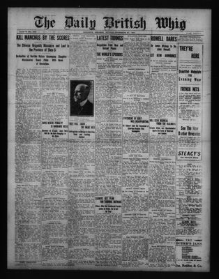 Daily British Whig (1850), 27 Nov 1911