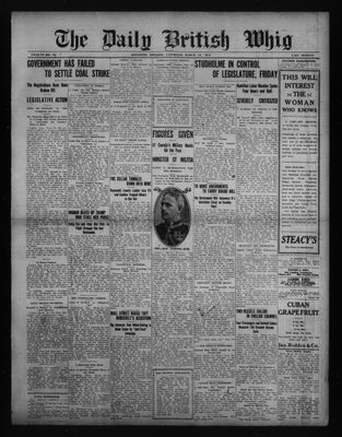 Daily British Whig (1850), 16 Mar 1912