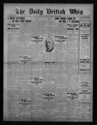 Daily British Whig (1850), 25 Mar 1912