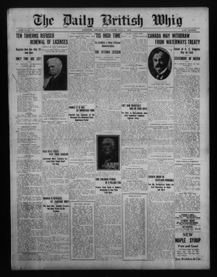 Daily British Whig (1850), 1 May 1912