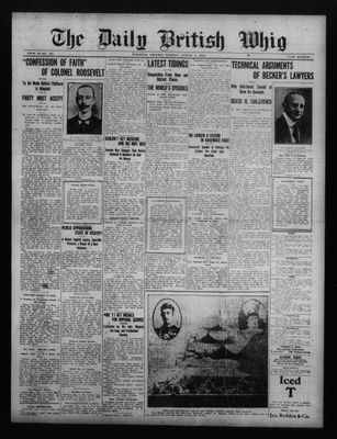 Daily British Whig (1850), 5 Aug 1912