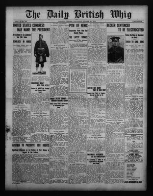 Daily British Whig (1850), 30 Oct 1912