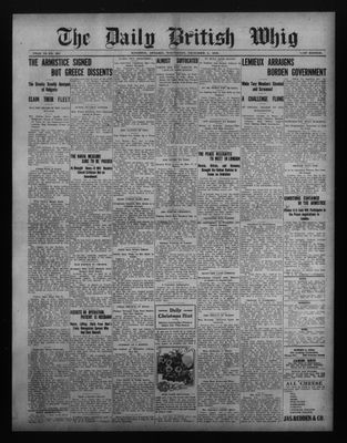 Daily British Whig (1850), 4 Dec 1912