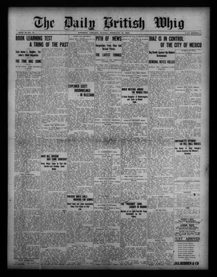 Daily British Whig (1850), 10 Feb 1913