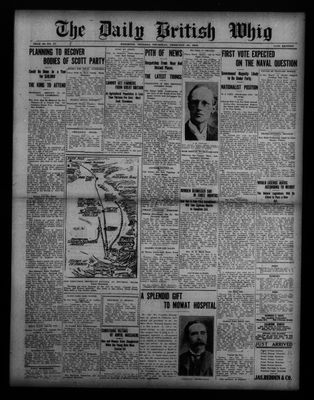 Daily British Whig (1850), 13 Feb 1913