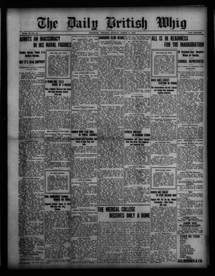 Daily British Whig (1850), 3 Mar 1913