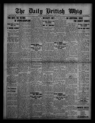 Daily British Whig (1850), 4 Jun 1913