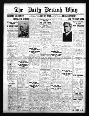 Daily British Whig (1850), 12 Jul 1913