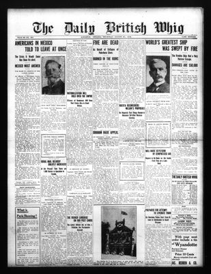 Daily British Whig (1850), 28 Aug 1913