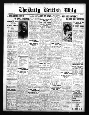 Daily British Whig (1850), 20 Sep 1913