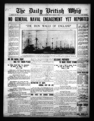 Daily British Whig (1850), 7 Aug 1914