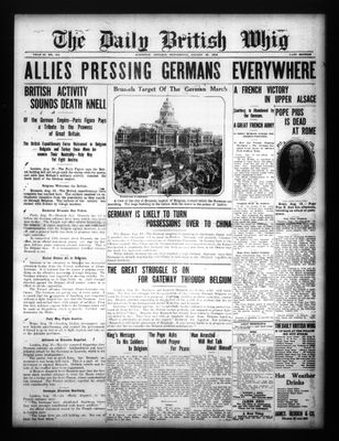 Daily British Whig (1850), 19 Aug 1914