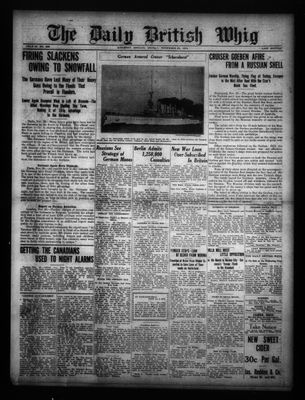 Daily British Whig (1850), 20 Nov 1914