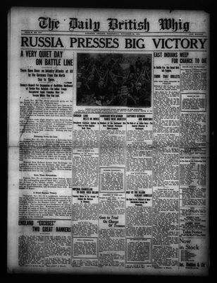 Daily British Whig (1850), 25 Nov 1914