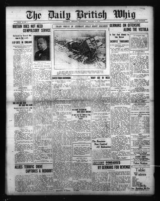 Daily British Whig (1850), 9 Jan 1915