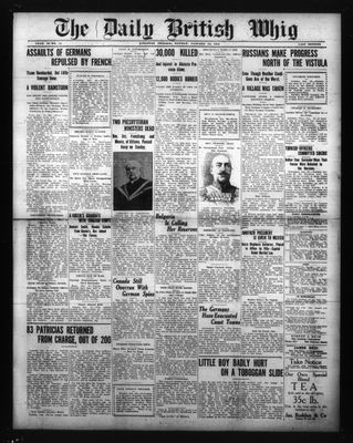 Daily British Whig (1850), 18 Jan 1915