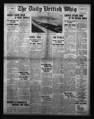 Daily British Whig (1850), 18 Mar 1915