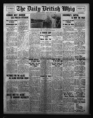 Daily British Whig (1850), 19 Mar 1915