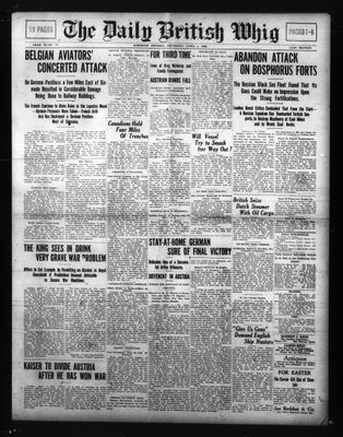 Daily British Whig (1850), 1 Apr 1915