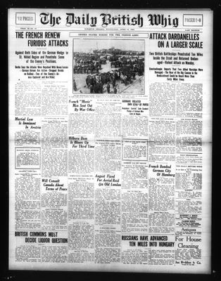 Daily British Whig (1850), 14 Apr 1915