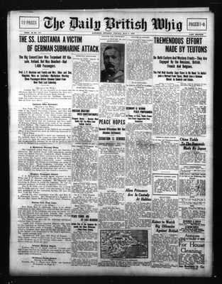 Daily British Whig (1850), 7 May 1915