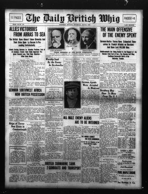 Daily British Whig (1850), 13 May 1915