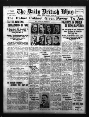 Daily British Whig (1850), 20 May 1915