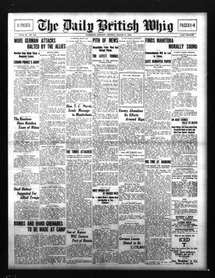 Daily British Whig (1850), 9 Aug 1915