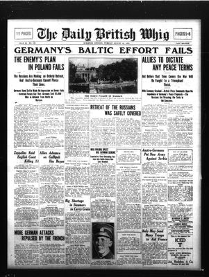 Daily British Whig (1850), 10 Aug 1915