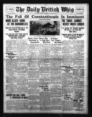 Daily British Whig (1850), 25 Aug 1915