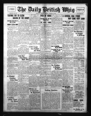 Daily British Whig (1850), 30 Aug 1915