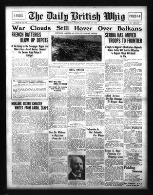 Daily British Whig (1850), 23 Sep 1915