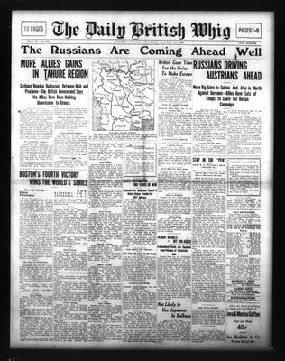 Daily British Whig (1850), 13 Oct 1915