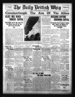 Daily British Whig (1850), 20 Oct 1915