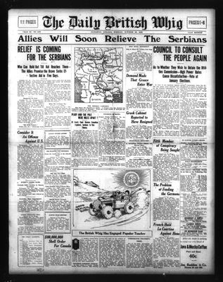 Daily British Whig (1850), 26 Oct 1915