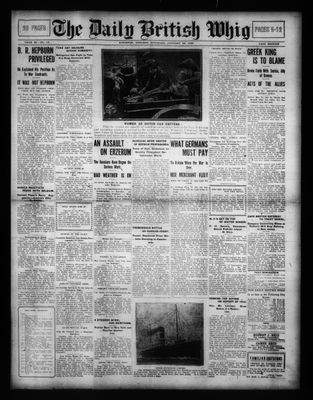 Daily British Whig (1850), 22 Jan 1916