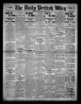 Daily British Whig (1850), 6 Mar 1916