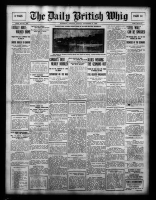 Daily British Whig (1850), 8 Sep 1916