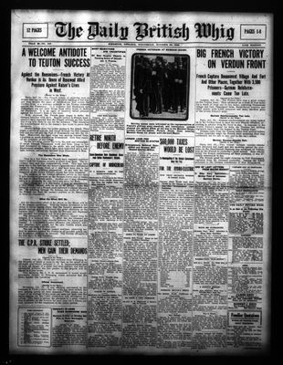 Daily British Whig (1850), 25 Oct 1916