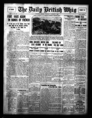 Daily British Whig (1850), 2 Nov 1916