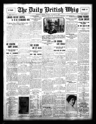 Daily British Whig (1850), 27 Nov 1916