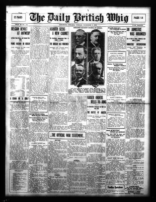 Daily British Whig (1850), 4 Dec 1916