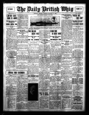 Daily British Whig (1850), 14 Dec 1916